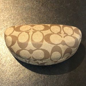 Coach Eye Glass Case